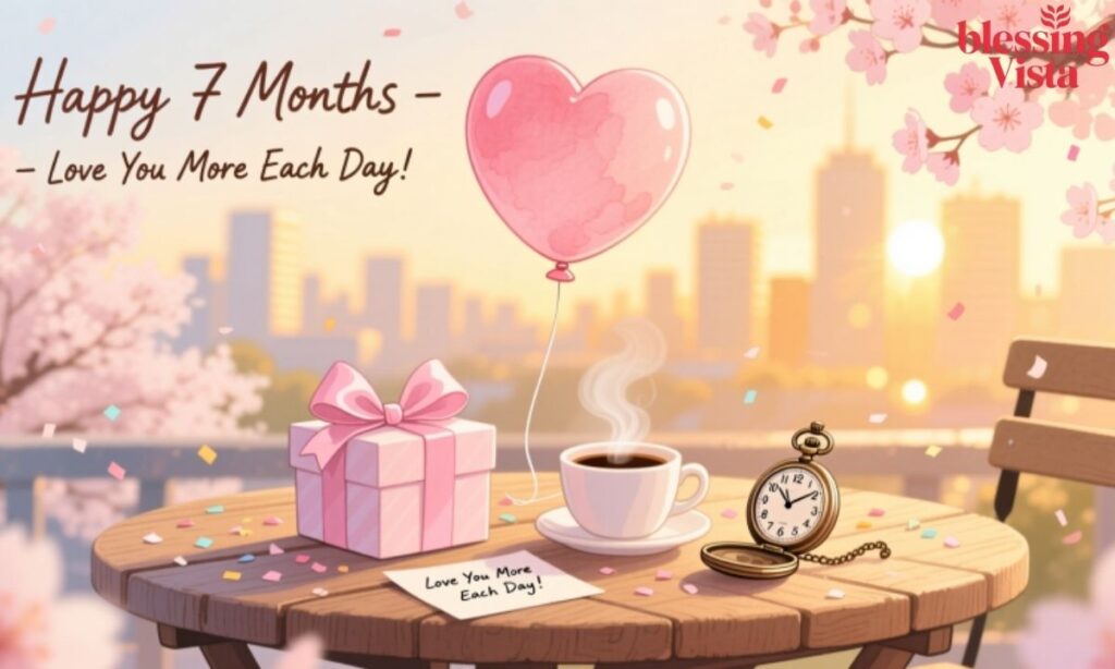 Cute Happy 7 Month Anniversary For Him