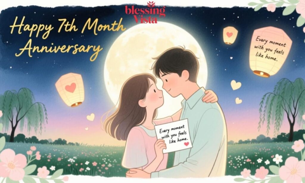 Happy Seven Month Anniversary Quotes Words to Express Your Love