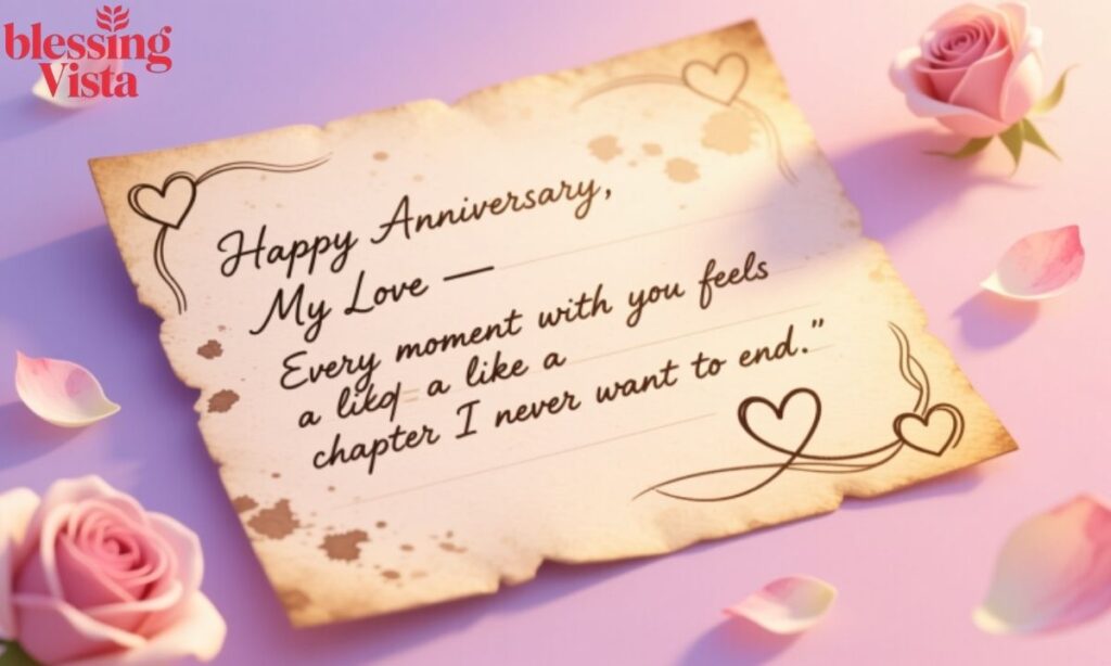 Romantic Anniversary Paragraphs For Him