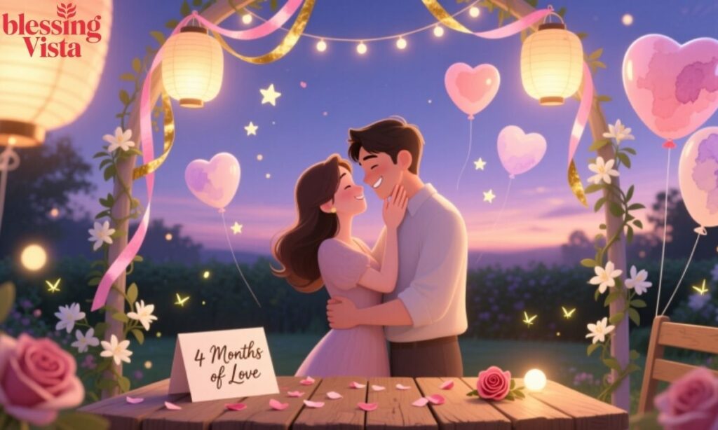 Sweet Happy 4 Month Anniversary Wishes